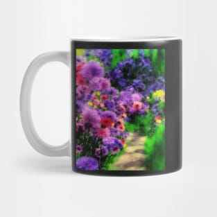 A floral world, nature in bloom Mug